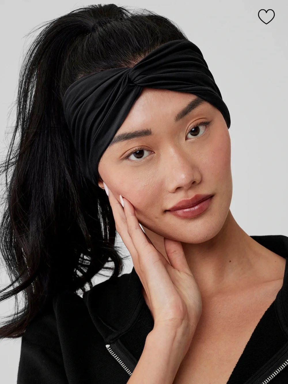 Alosoft Headband Pink Quartz Heather NWT